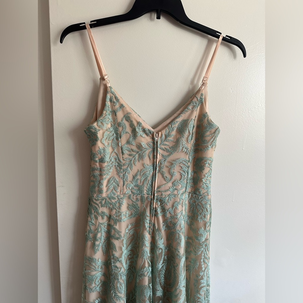 Speechless Mint Green Lace Maxi Dress - Picture 6 of 12